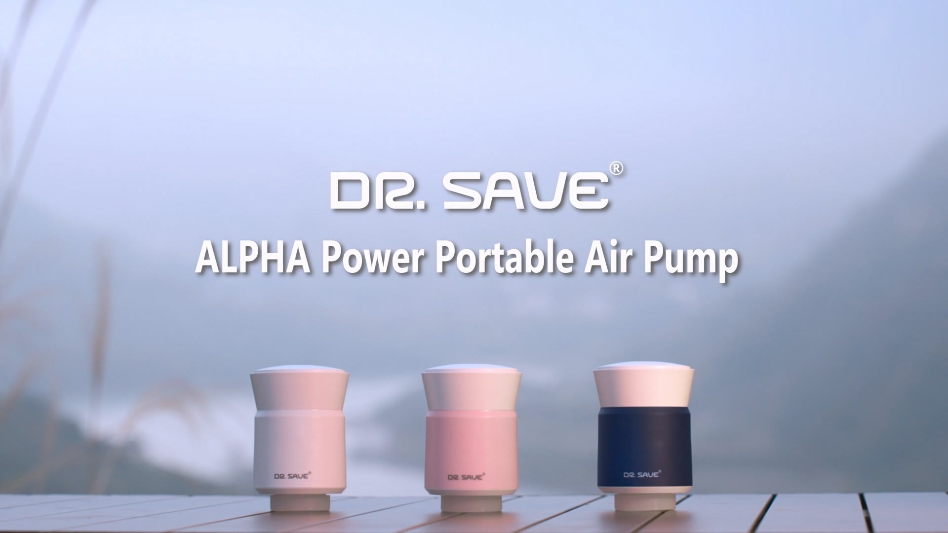 Load video: DR. SAVE ALPHA Power Portable Air Pump - 3 in 1 Multiple Function