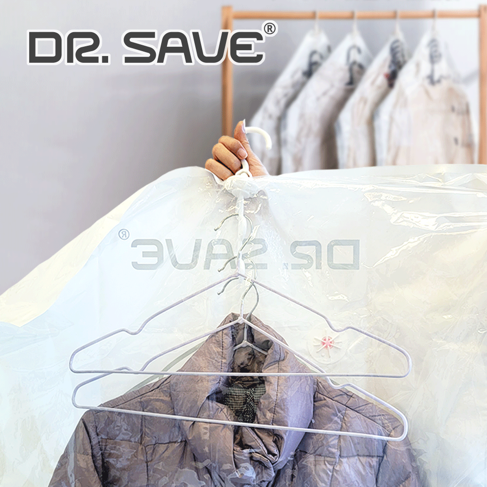 Hanging Vacuum Storage Bags Clothes Storage Bag Reusable Vacuum Storage  Bags for Dresses,Coats,Down Jackets and Other Clothes