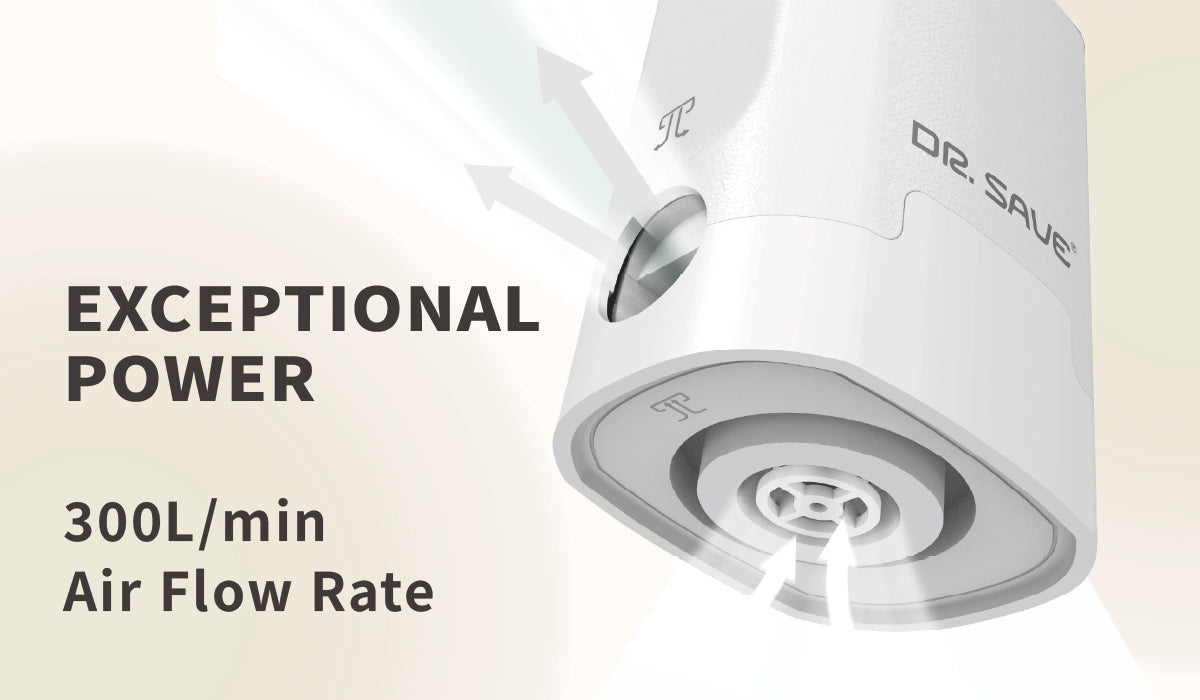 DR. SAVE Magic high speed air pump with 300 L/min airflow