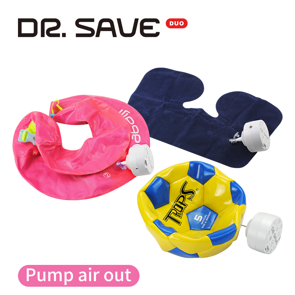 DR. SAVE DUO吸排気両用ミニ真空機（内蔵リチウム電池）
