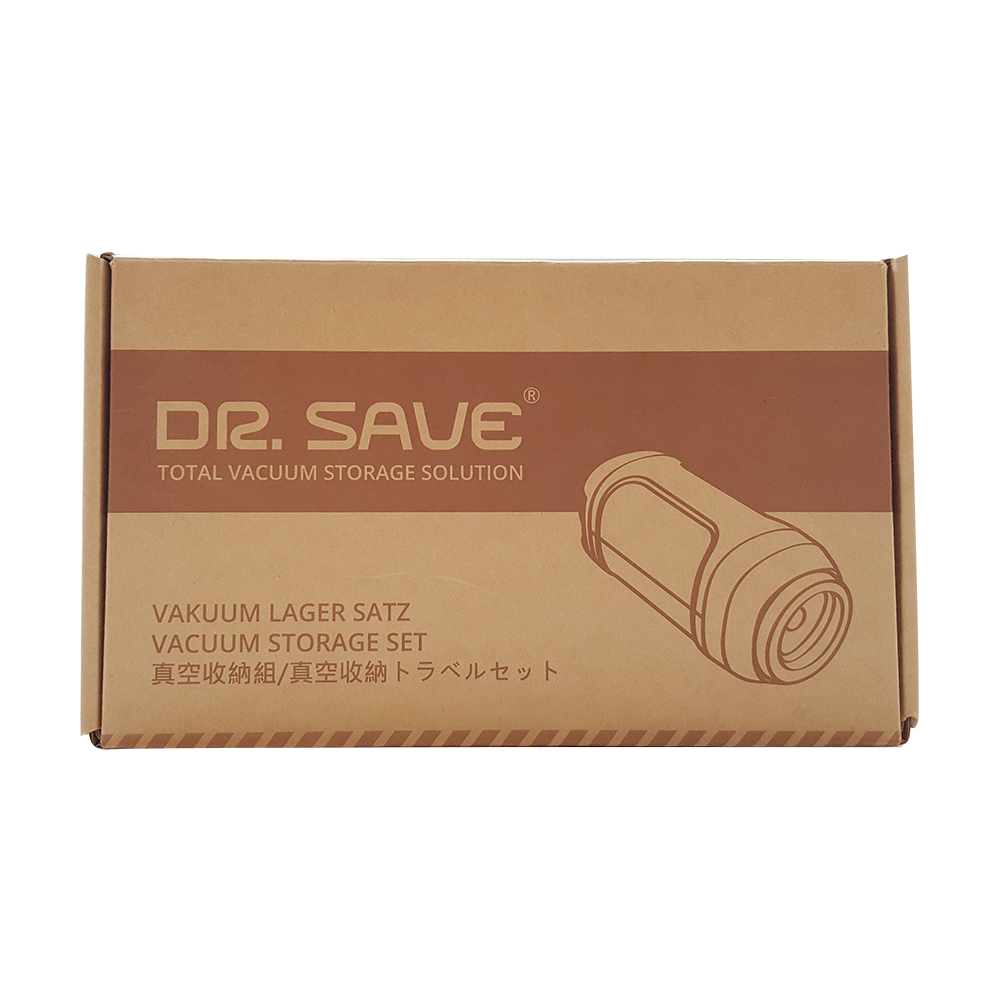 DR. SAVE UNO 電池式真空パック機＋圧縮袋(大、小１枚ずつ)＋食品保存袋 (5枚)