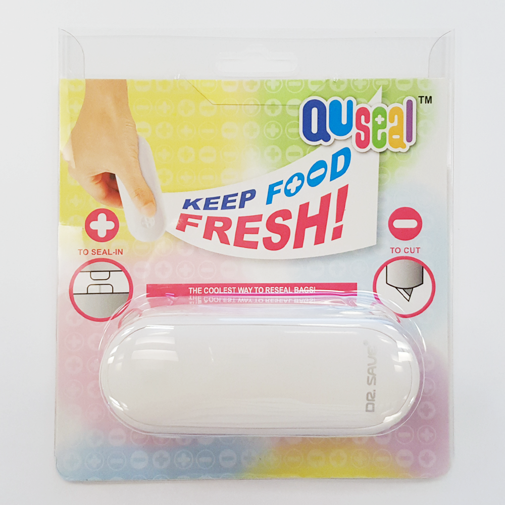 電池式QUSEALミニシール機 カッター付き