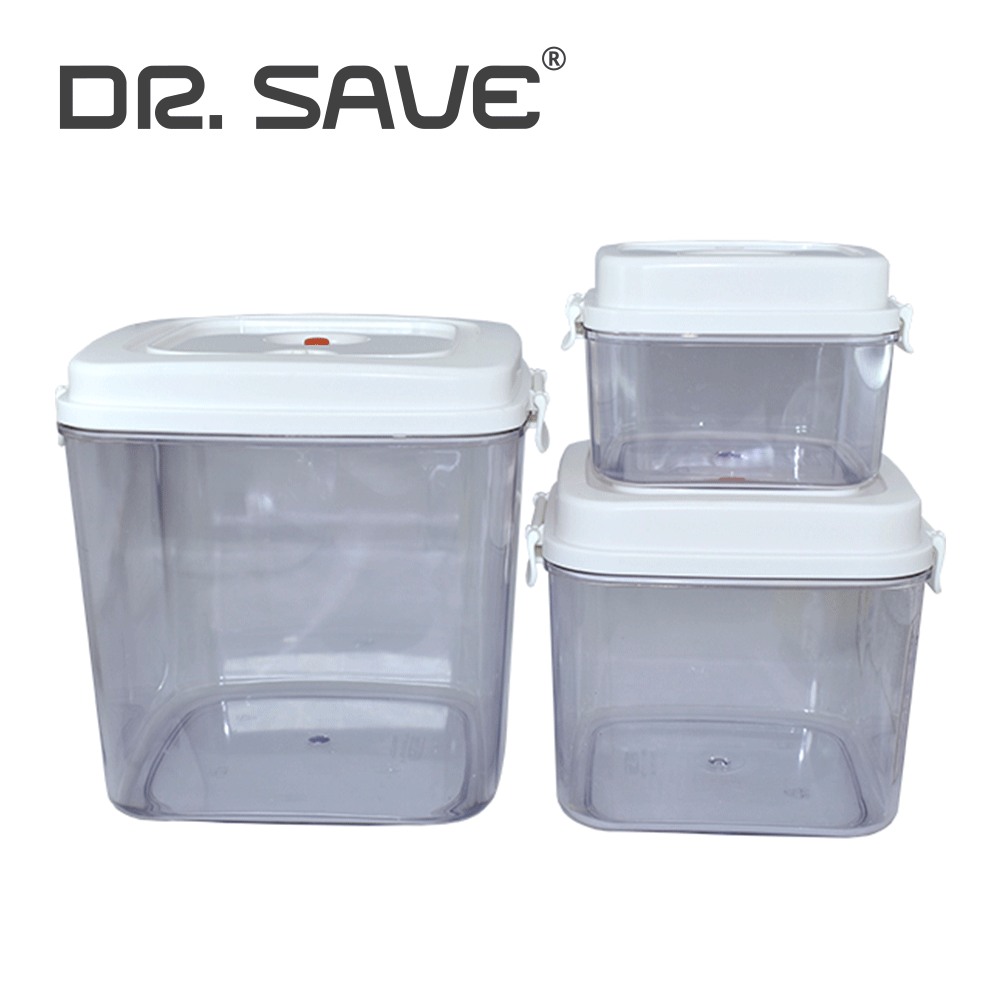 1 Set clothes storage airtight plastic sealer food container vacuum
