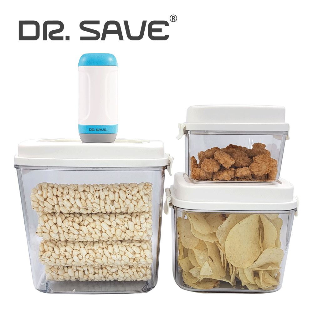 Food Saver Containers Plastic Airtight Storage Container with Pump,  Reusable&Stackable,Vacuum Sealer Machine Starter Set